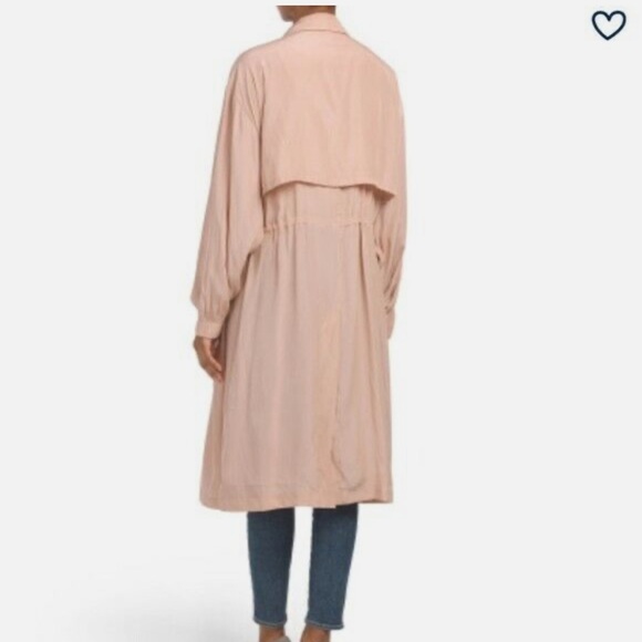 BCBGMaxAzria Long Draped Anorak Coat - Picture 3 of 8